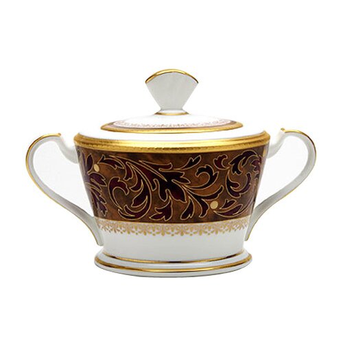 Noritake Xavier Gold 12 oz Sugar Bowl with