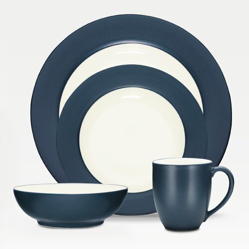 Noritake Colorwave Rim 4 Piece Place Setting