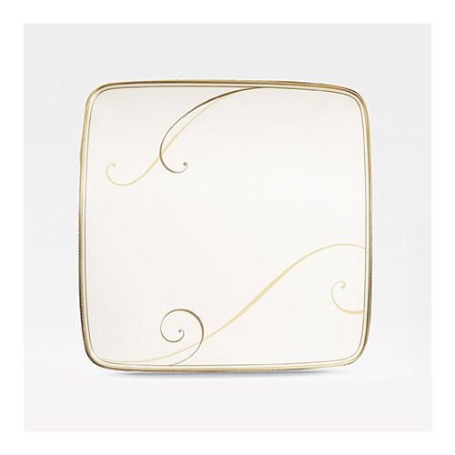 Noritake Golden Wave Large Square Accent Plate