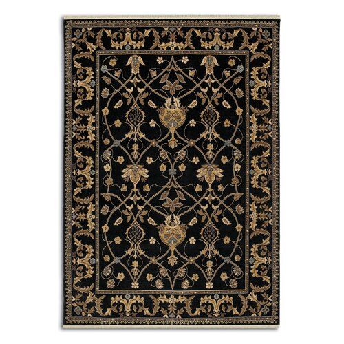 Karastan English Manor William Morris Black Area Rug