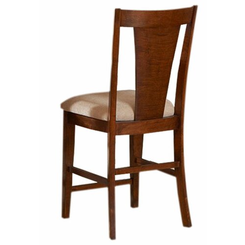 Crosley Shield Back 24 Barstool in Vintage Mahogany