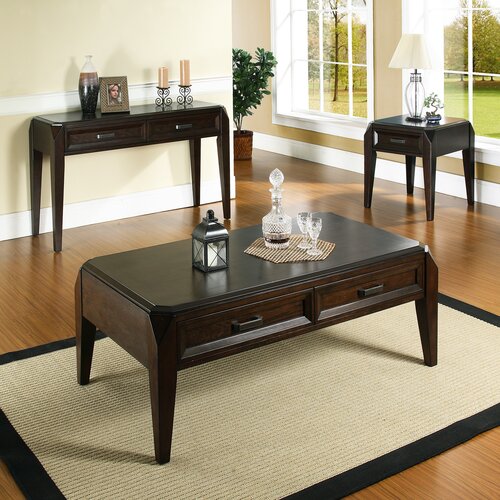 Steve Silver Furniture Wellington Coffee Table Set