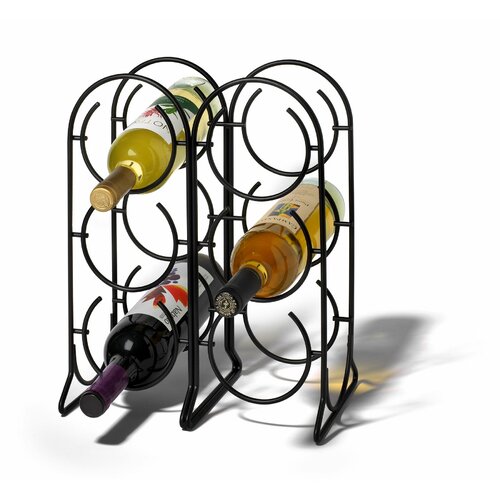 Spectrum Diversified Horseshoe 6 Bottle Tabletop Wine Rack