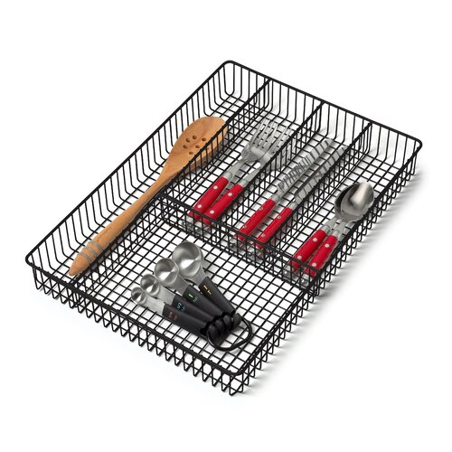 Spectrum Diversified Grid 11.25 W x 16.0 D Flatware Tray