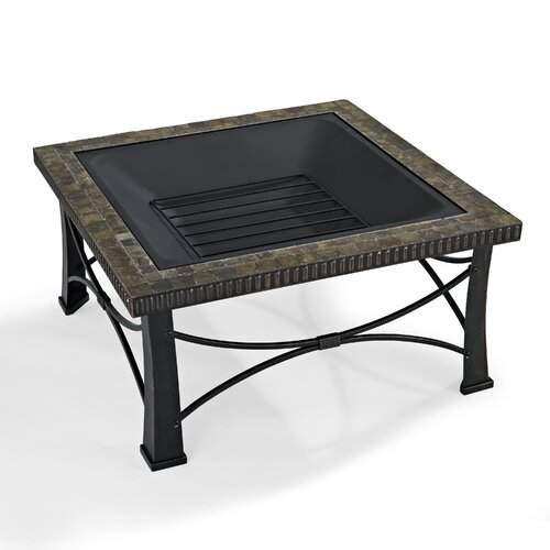 Crosley Firestone Square Slate Firepit