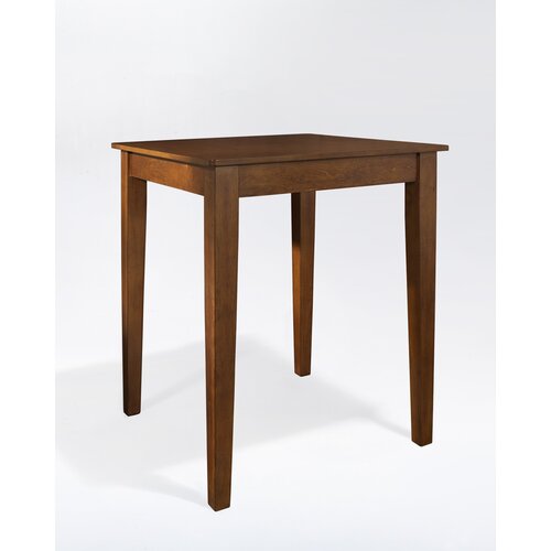 Crosley Tapered Leg Pub Table in Classic Cherry