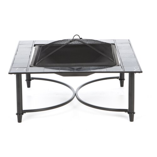 Corral Marble Fire Pit Table