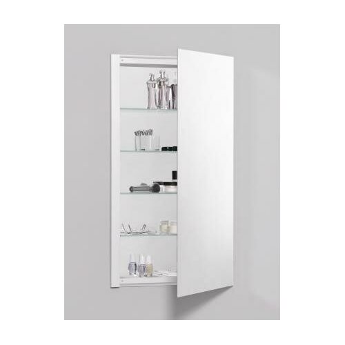 Robern R3 Series 20 x 36 Recessed Flat Flat Edge Medicine Cabinet