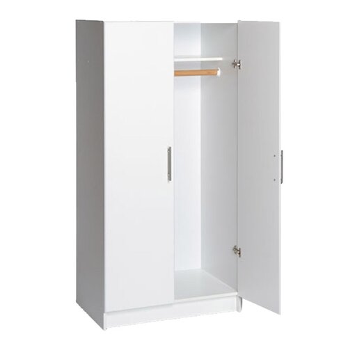 Prepac Elite Garage/Laundry Room Wardrobe Cabinet with Top Shelf and