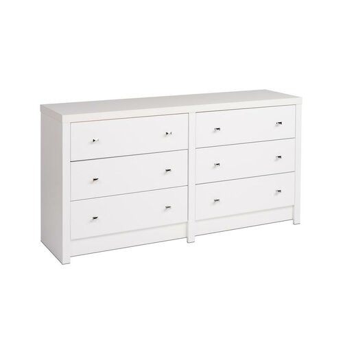 Prepac Calla 6 Drawer Dresser