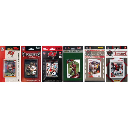 Collectibles NFL 6 Different Licensed Trading Card Team Set