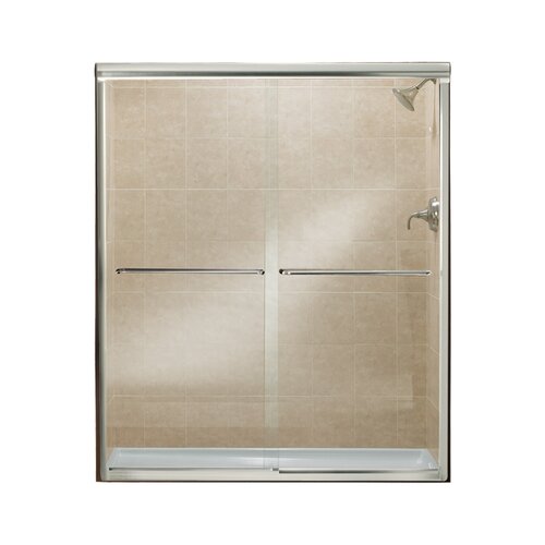 Sterling by Kohler Finesse Bypass Frameless Shower Door