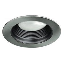 Baffle with Brushed Aluminum Trim Ring