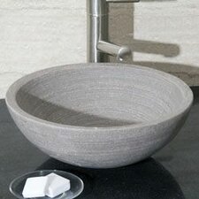 Irregular Rectangular Vessel Bathroom Sink with Broken Edge