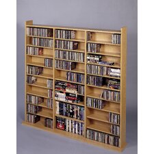 800 Series 208 CD Backless Dowel Multimedia Storage Rack