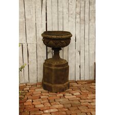 Benettis Italia Pilar Rectangular Urn / Pedestal Planter