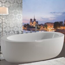 Aquatica PureScape 75 x 38 Freestanding Acrylic Slipper Tub