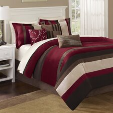 Boulder Stripe 7 Piece Comforter Set