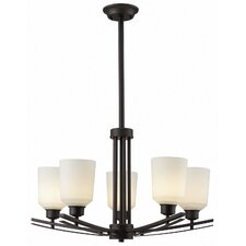 Canarm Quincy 5 Light Chandelier