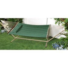 Stitched Comfort Classic Hammock with Stand