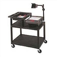 Stand Up Table for Large Overhead Projectors with Top Shelf Storage