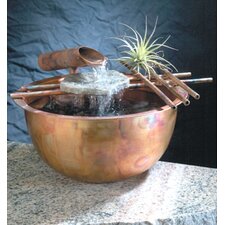 Copper Gentle Flow Tabletop Fountain