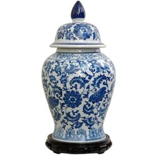 Oriental Furniture Temple Decorative Urn