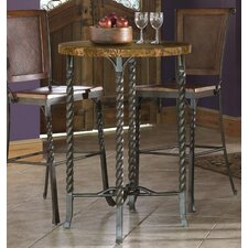 Medley 3 Piece Marble Top Pub Table Set in Camden