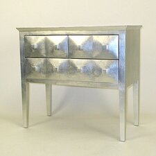 Modern Reflective 3 Drawer Chest