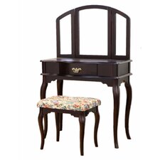 Queen Anne Style Vanity Set