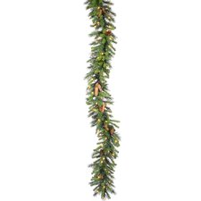 Vickerman Co. Cheyenne Pine 50 Cheyenne Garland with 300 Clear Lights