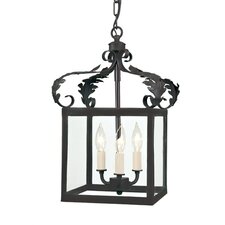 Light Small Scroll Foyer Pendant