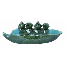 Attractive Ceramic Bird Basin