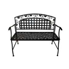 Amelie Series Metal Garden Bench