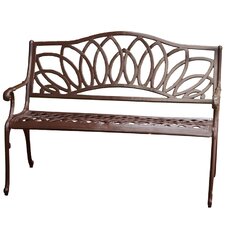 Spiral Aluminum Garden Bench