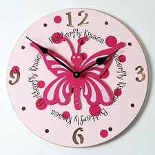 18 Butterfly Wall Clock