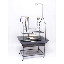 Parrot Playstand in Black