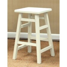 Malley Pub Counter Stool in Antique White