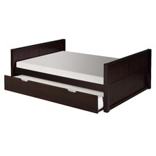 Full Platform Bed with Trundle