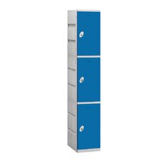 Assembled Triple Tier 1 Wide Locker