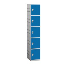 Assembled Five Tier 1 Wide Locker