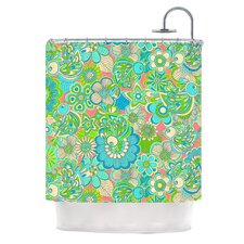 Welcome Birds To My Garden Polyester Shower Curtain