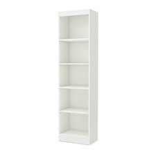 Axess 5 Shelf Narrow Bookcase