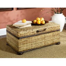 Hidden Treasures Trunk Coffee Table with Lift Top