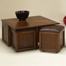 Nuance Coffee Table Set with Ottoman