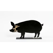 Farm to Table MDF Pig Standing Chalkboard