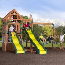 Journey Cedar All Cedar Swing Set