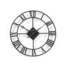 Lacy II Wall Clock in Dark Charcoal Grey