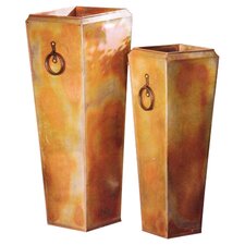 Santa Fe Square Planter (Set of 2)