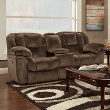 Catnapper Transformer Chenille Reclining Loveseat